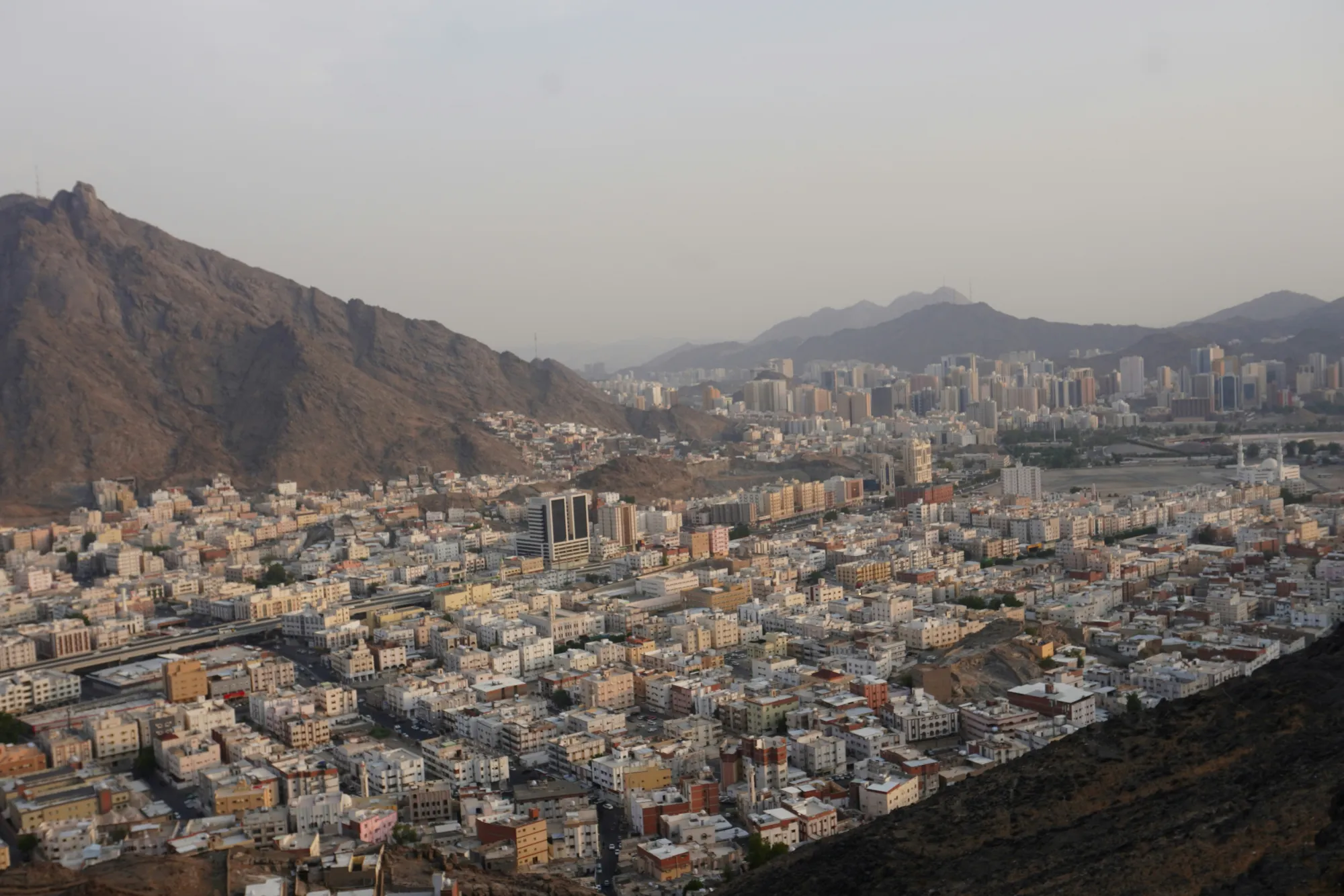 Jabal al-Noor, the Mountain of Light, near Makkah, home to the Cave of Hira